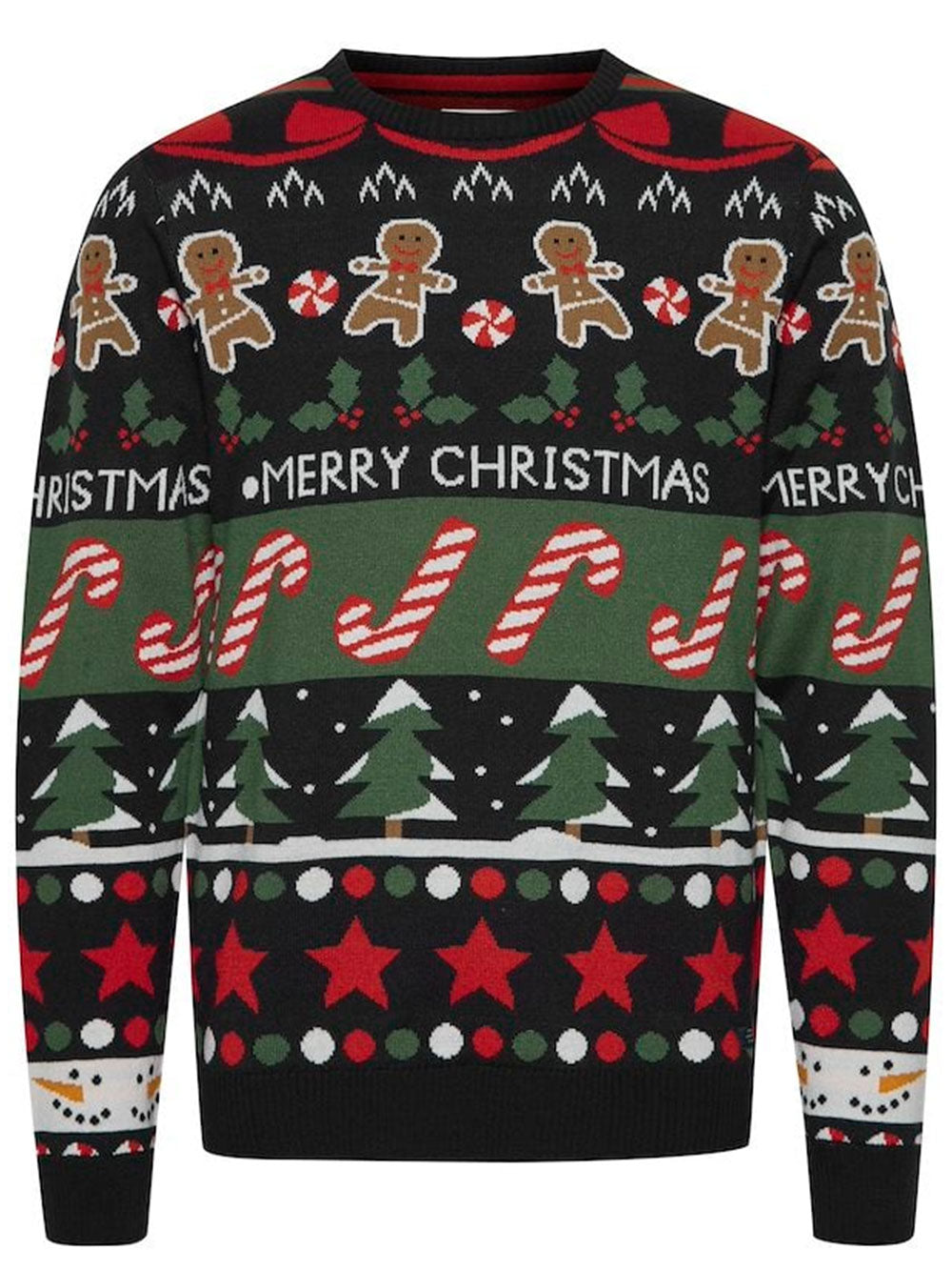 Maglione Sdnohan !SOLID Uomo - Nero