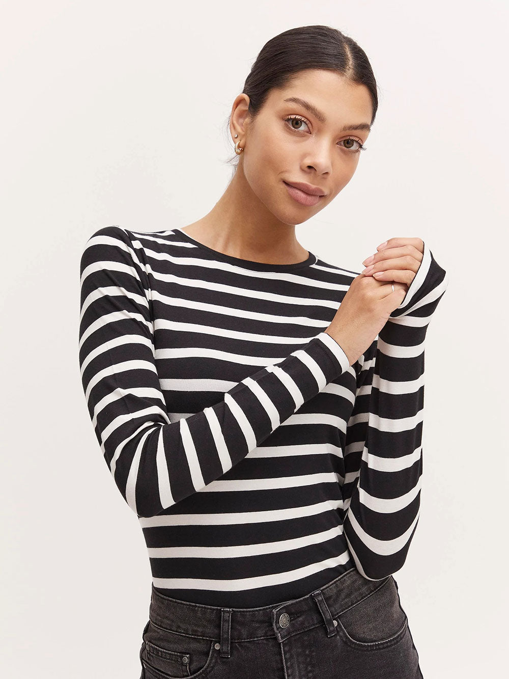 T-shirt B.YOUNG Donna 20807931 Bianco