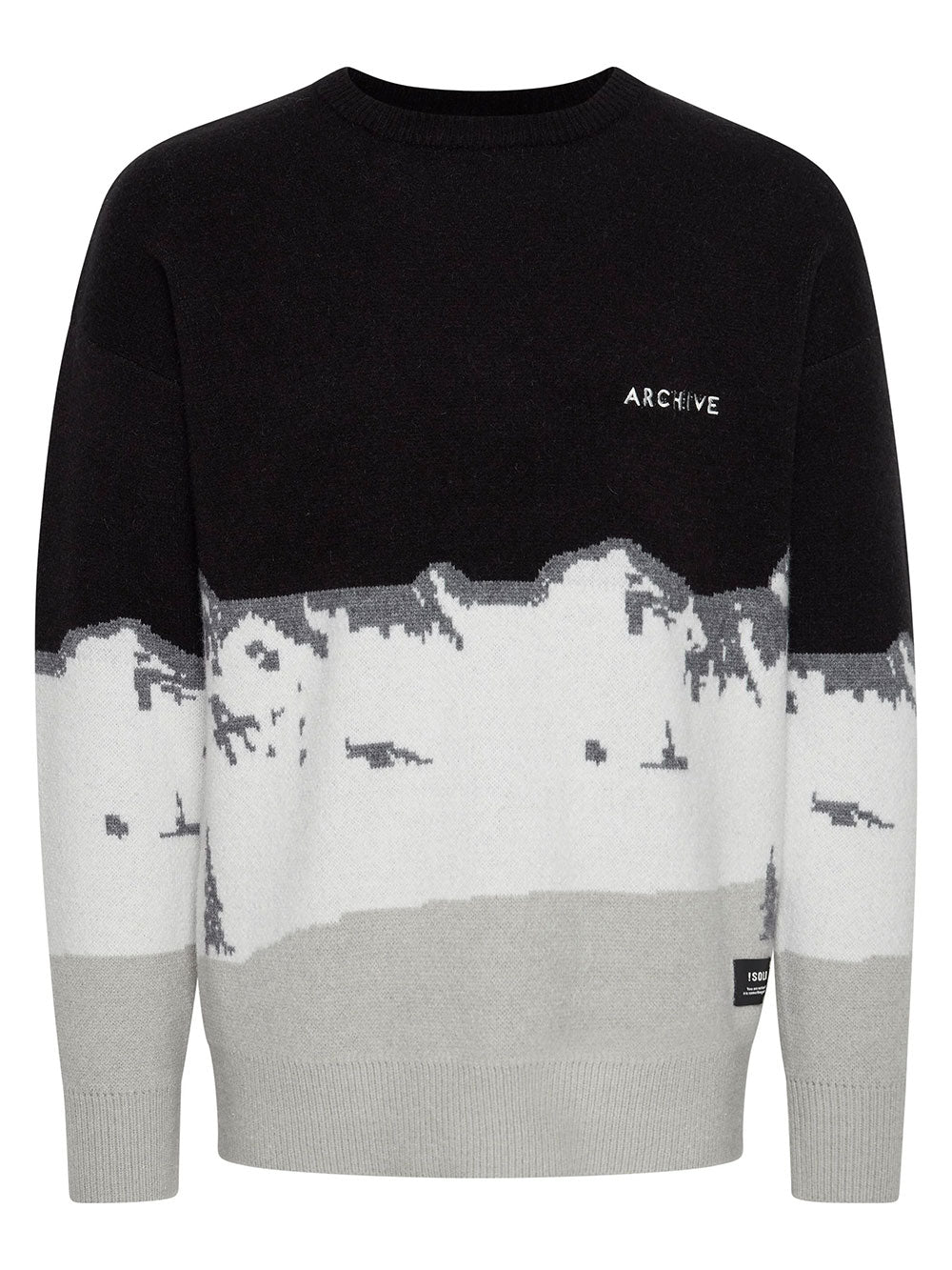 Maglione Sdnohan !SOLID Uomo - Nero