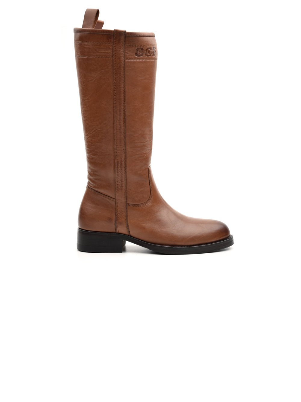 Stivale Donna Cuoio dal design classico