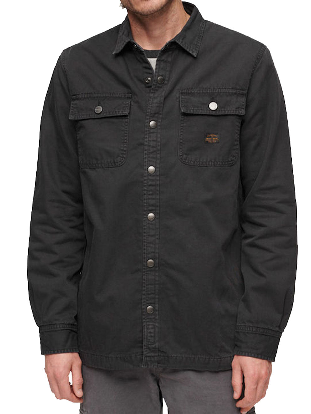 Camicia Uomo con doppio taschino e logo