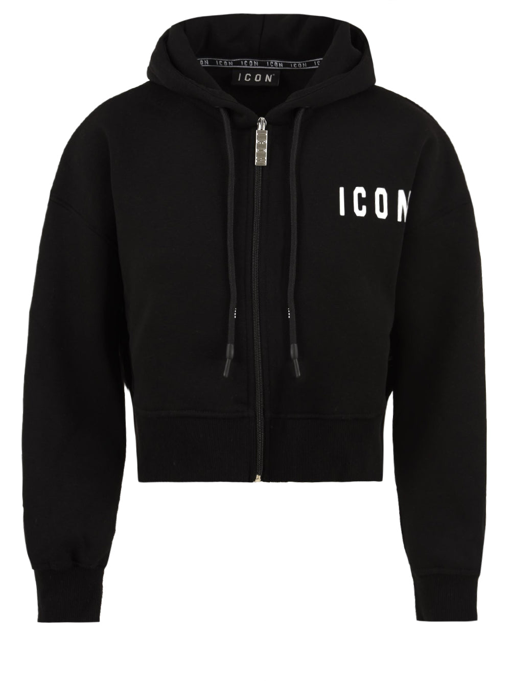 Felpa ICON Donna ID9106F Nero