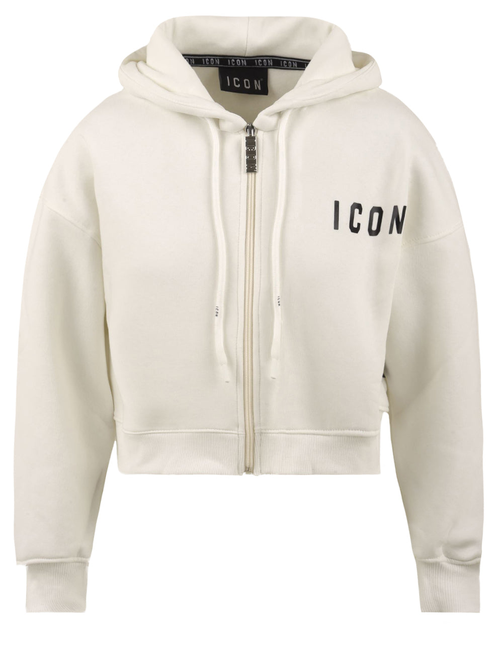 Felpa ICON Donna ID9106F Bianco