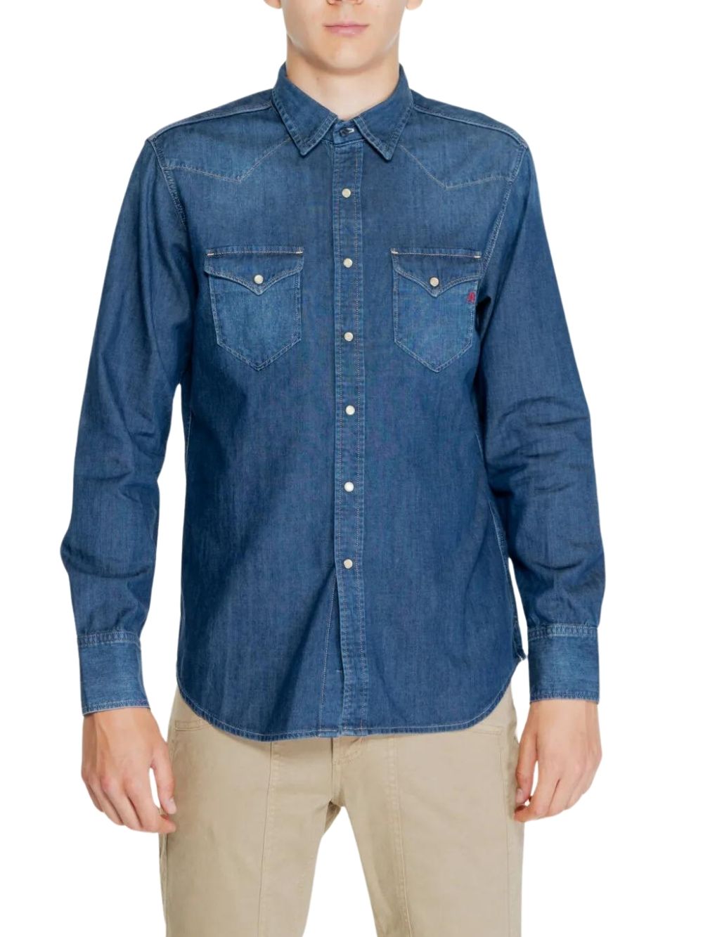 Camicia REPLAY Uomo M4981 .000.26C 70A Blue