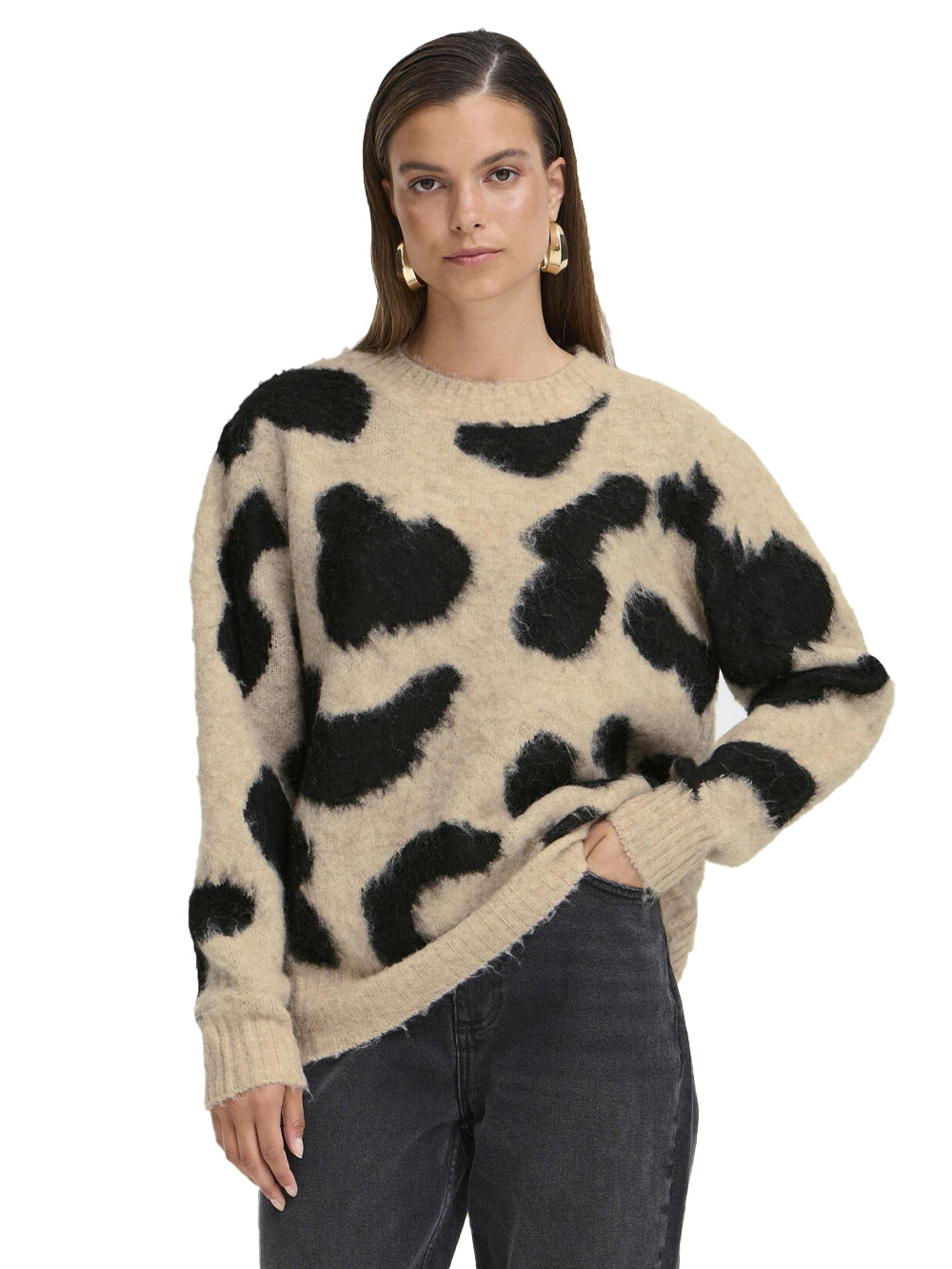 Maglione Sdnohan !SOLID Uomo - Nero