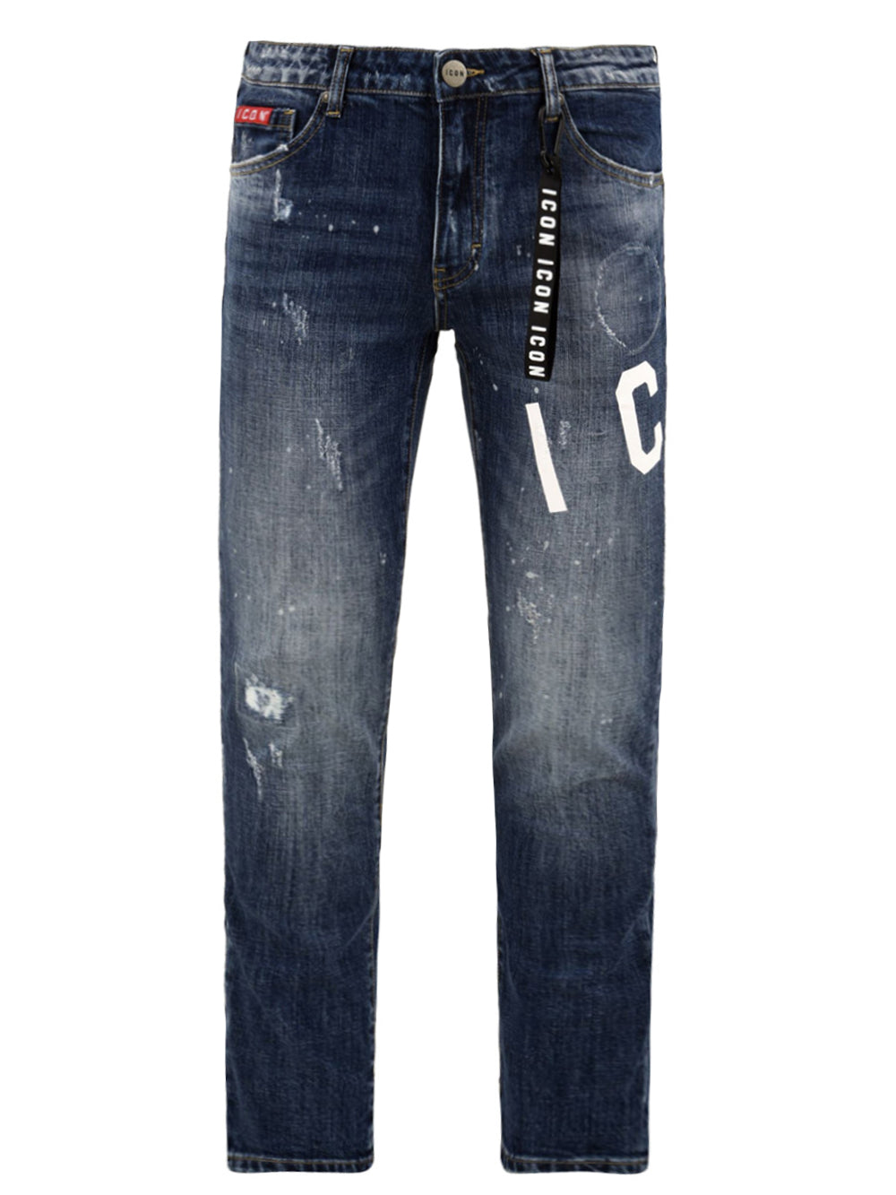 Jeans logo ICON Uomo - Blue
