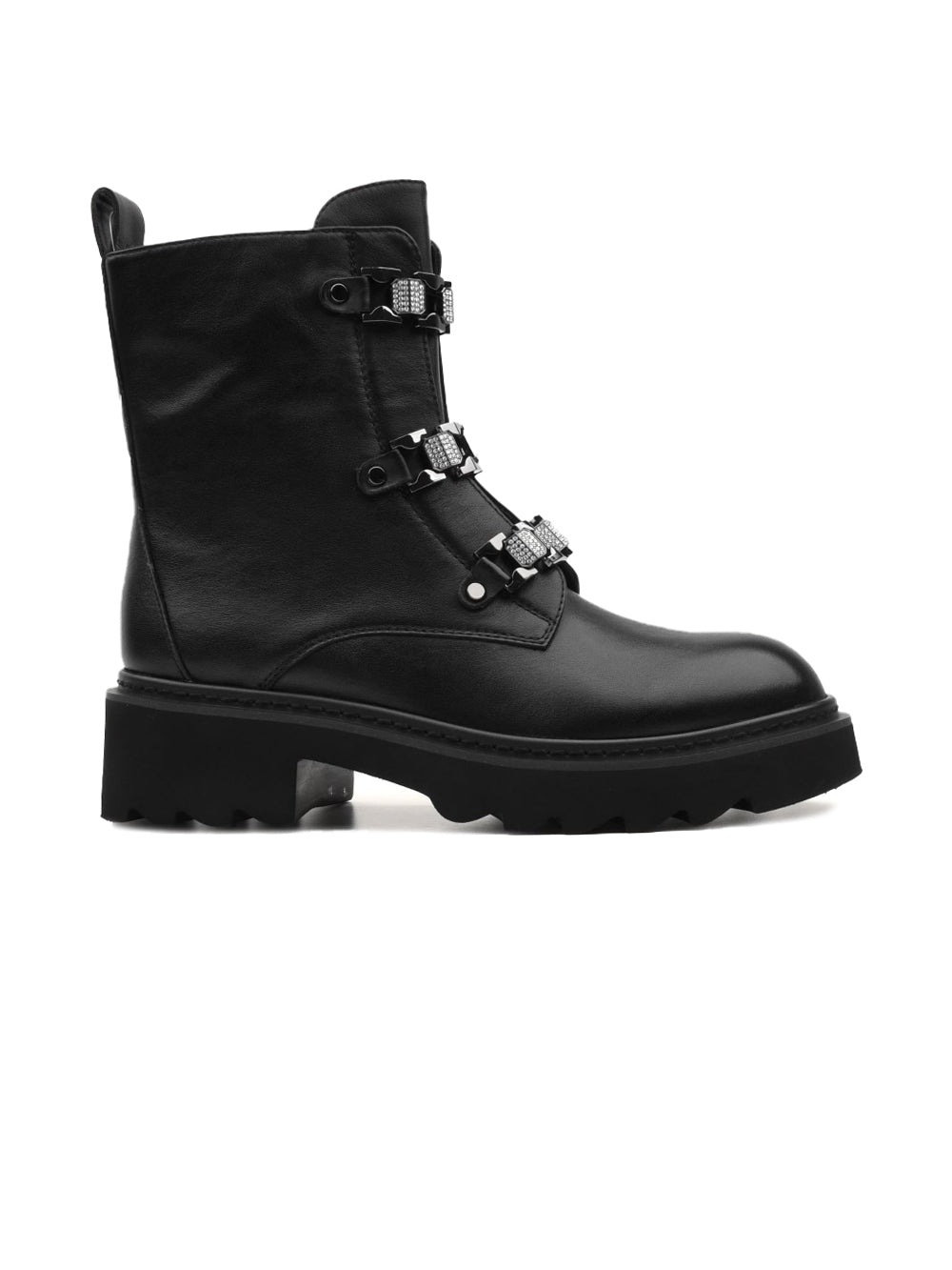 Stivaletto Lea in pelle TOSCA BLU Donna - Nero