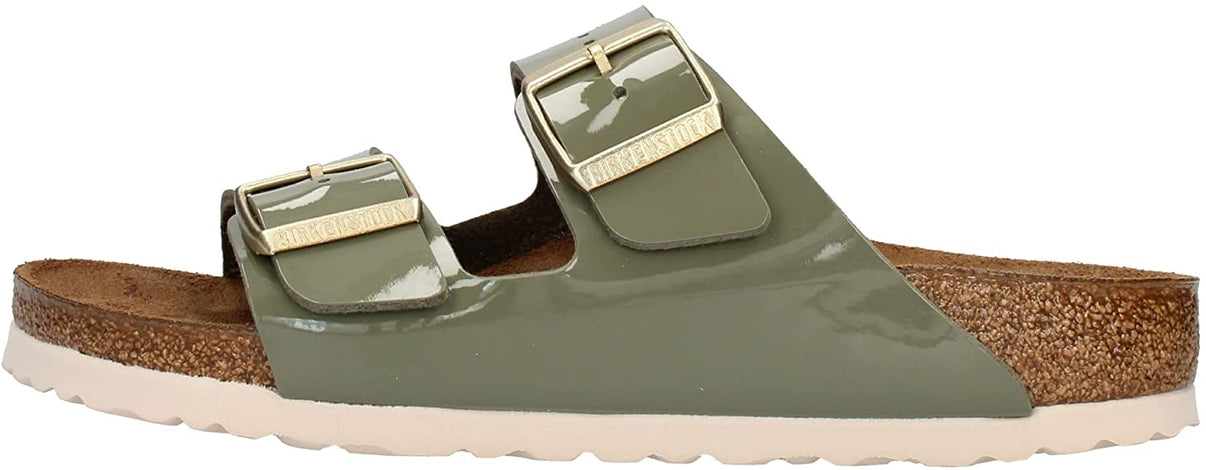 Ciabatta BIRKENSTOCK Donna 1013066 ARIZONA PATENT Verde
