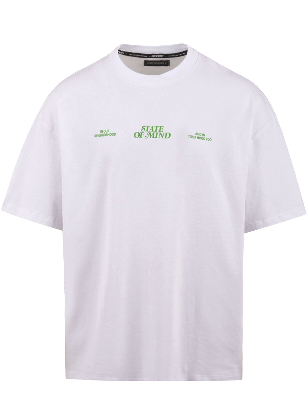 T-shirt Uomo con bordi a costine