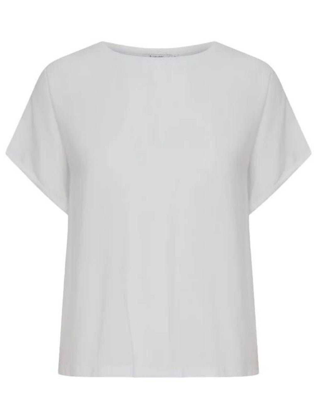 T-shirt Donna Bysilti bianca a girocollo