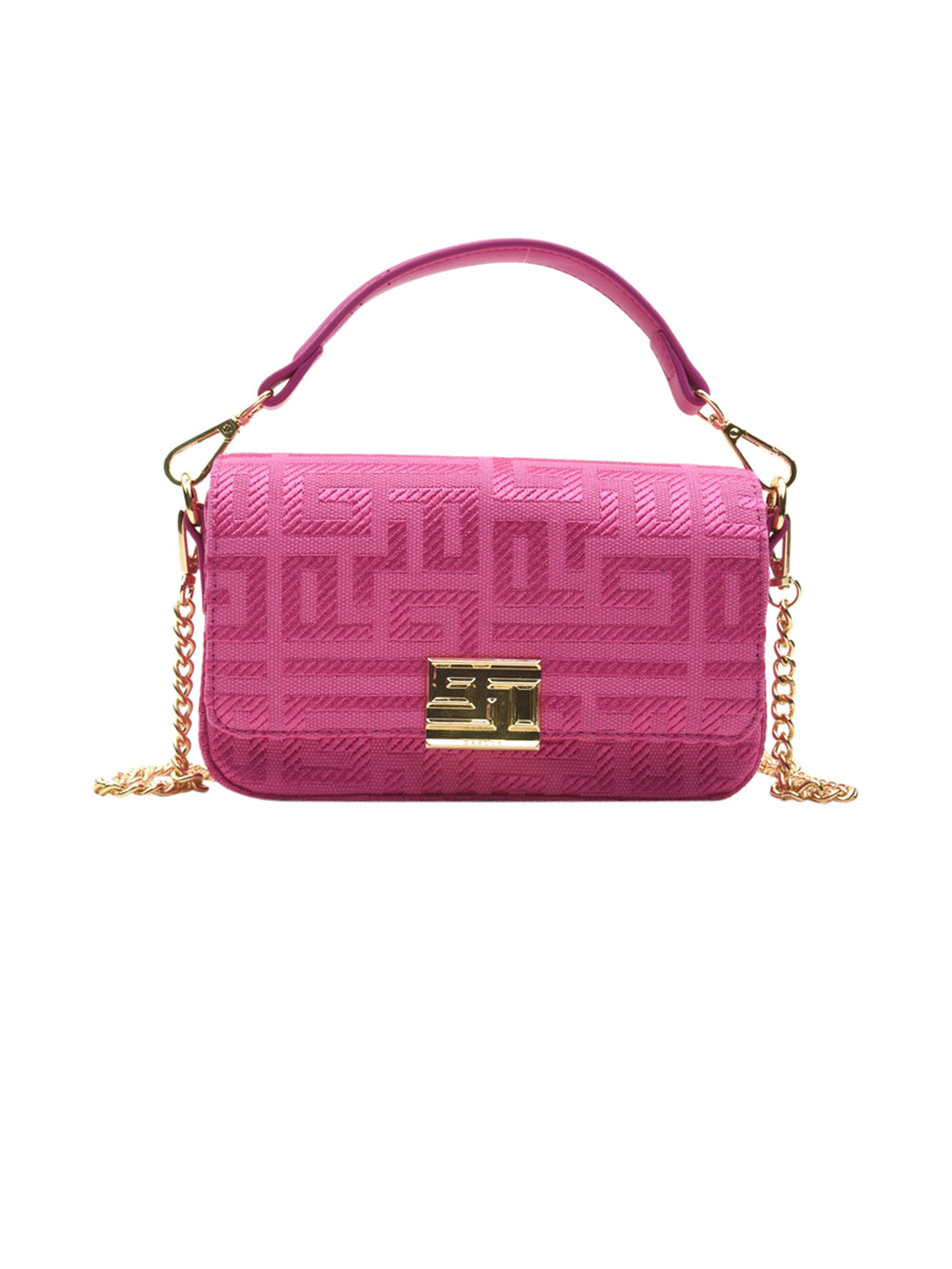 Borsa Donna fucsia in tessuto monogram