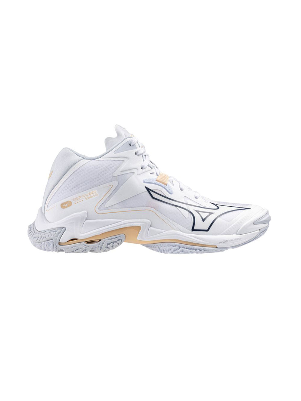 Scarpa Volley MIZUNO Donna V1GC2405 LIGHTNING Z8 MID Bianco