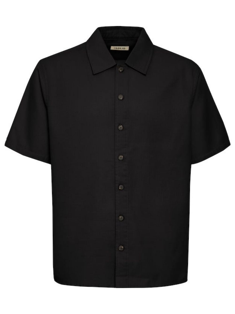 Camicia !SOLID Uomo 21108264 Nero