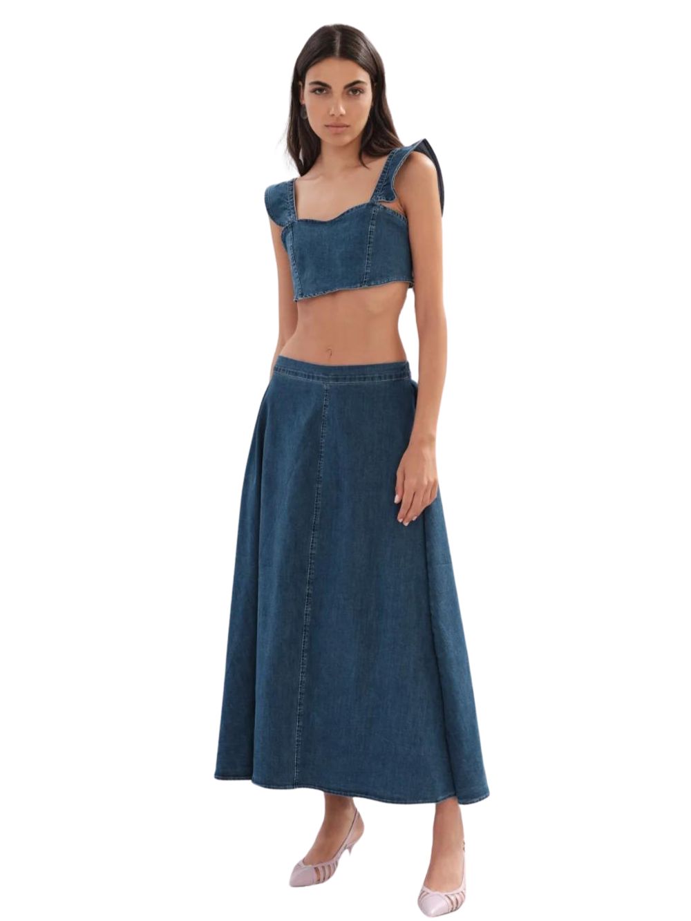 Gonna WHITE WISE Donna WW29374 AUDREY Blue