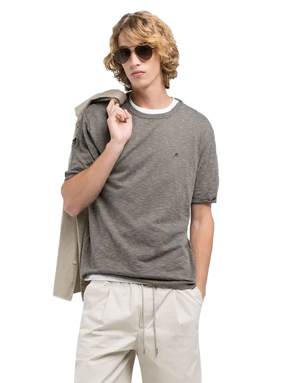 Maglia REPLAY Uomo - Grigio