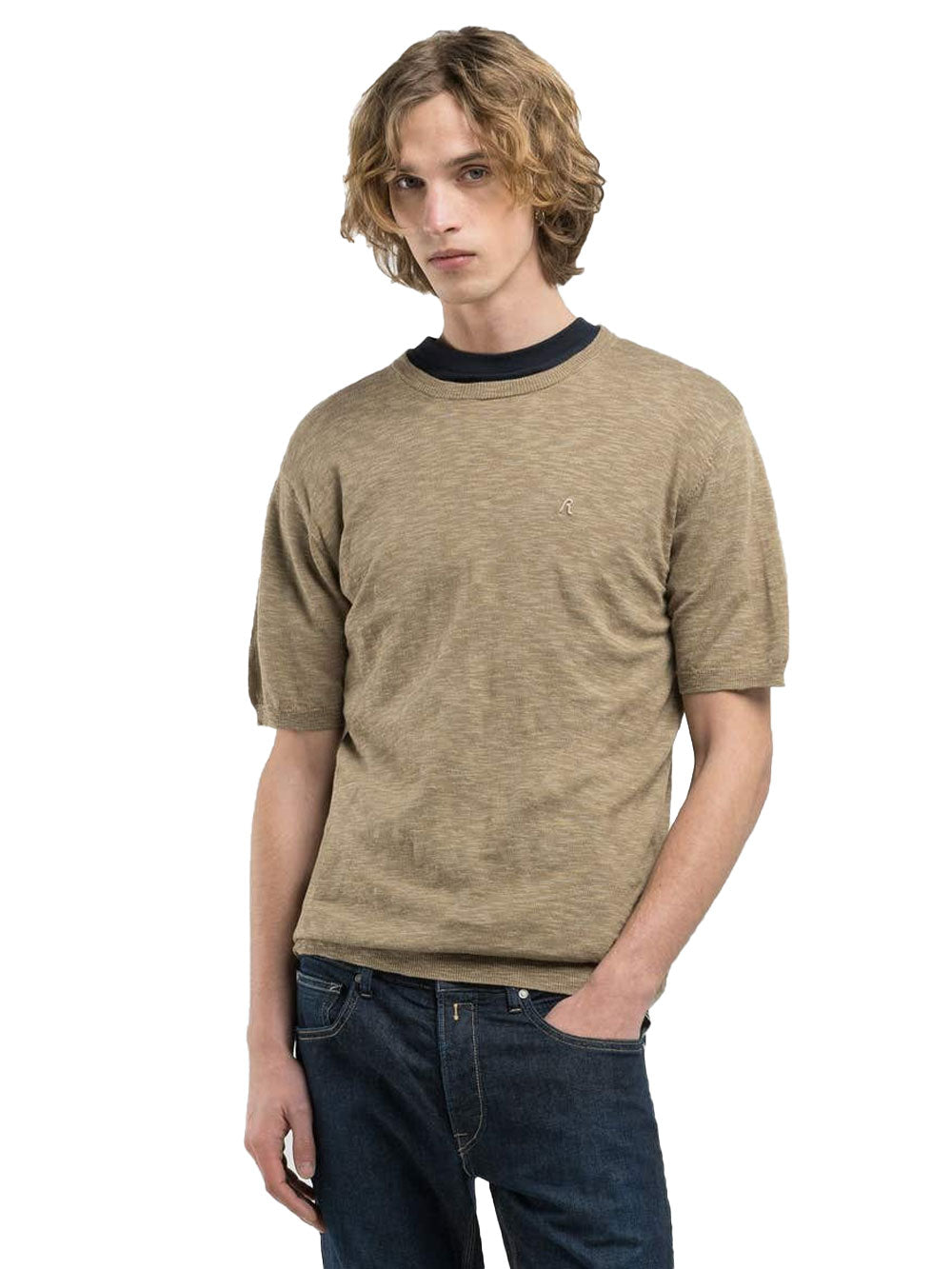 Maglia REPLAY Uomo - Military Khaki
