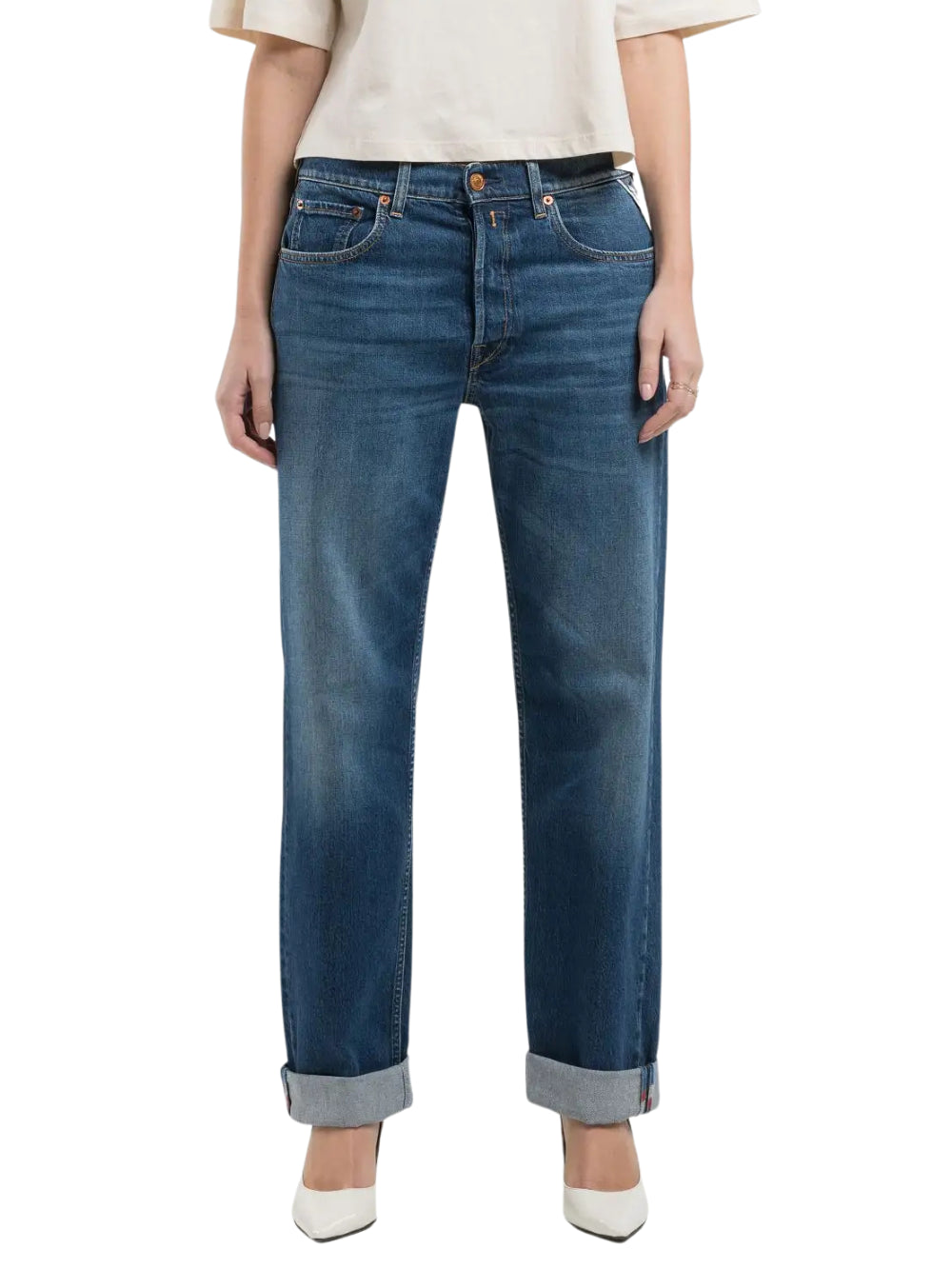 Jeans REPLAY Donna WA532 .000.873 853 Blue