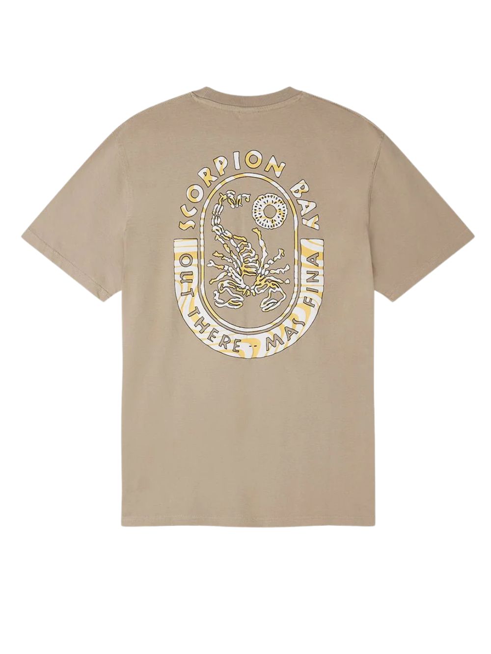 T-shirt ''Floating Logo'' SCORPION BAY Uomo - Beige