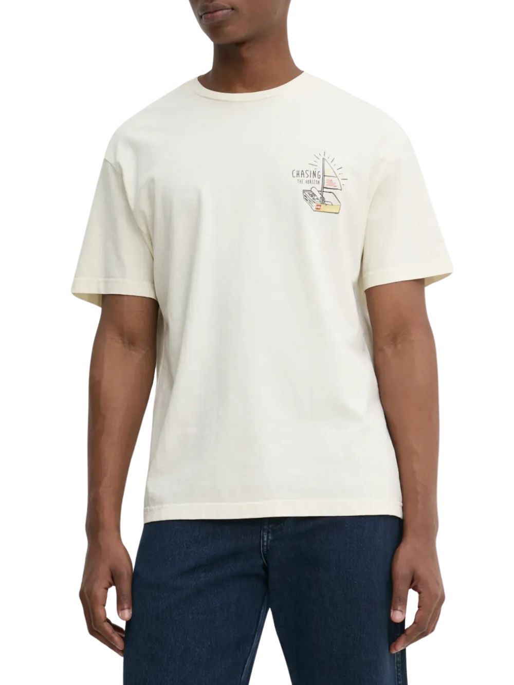 T-shirt Sdorval !SOLID Uomo - Bianco