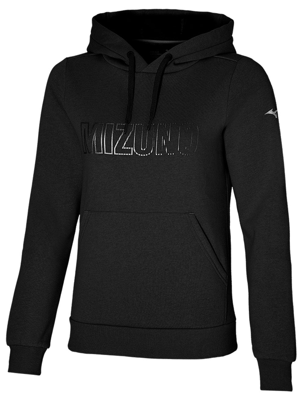 Felpa sportswear MIZUNO Donna K2GC2700 ATHLETIC Nero