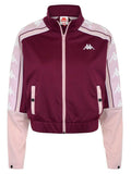 Felpa KAPPA con zip Donna 3031TC0 927 VIOL/PINK/WHT