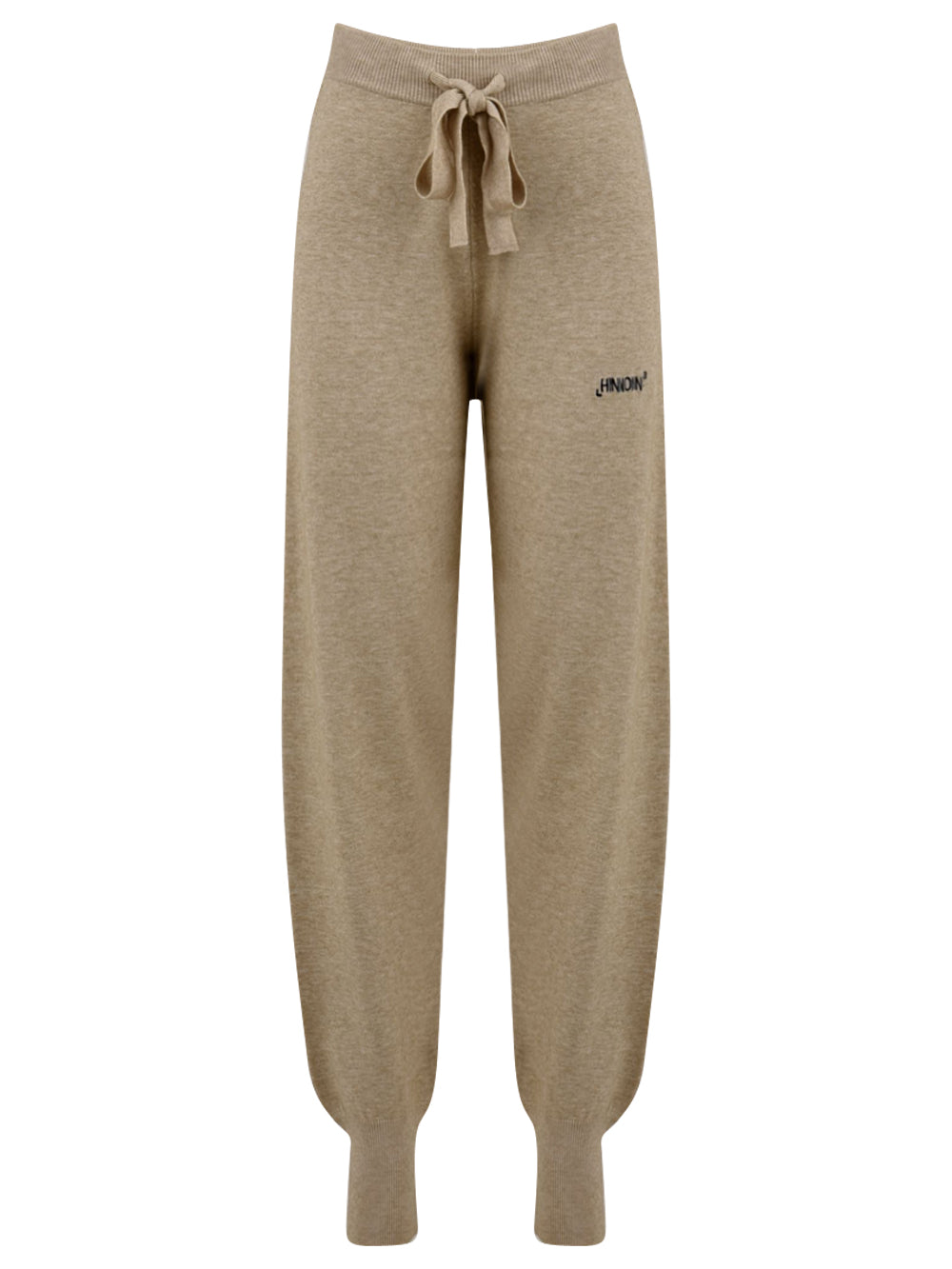 Pantalone Donna con coulisse in vita Beige