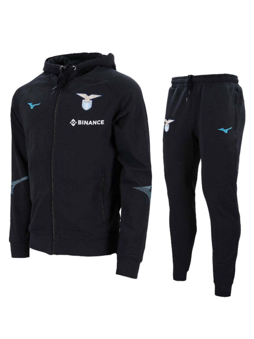 TUTA COMPLETA S.S. LAZIO 2022/2023 MIZUNO UOMO32EC2Q70 Nero