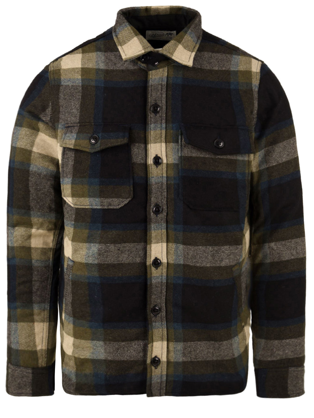 Giubbotto Uomo a camicia Blu