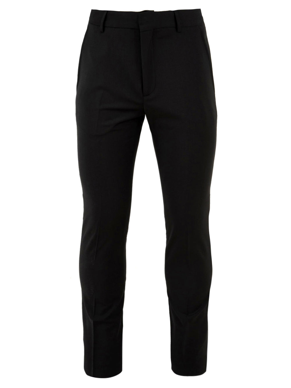 Pantalone slimato da uomo in nero