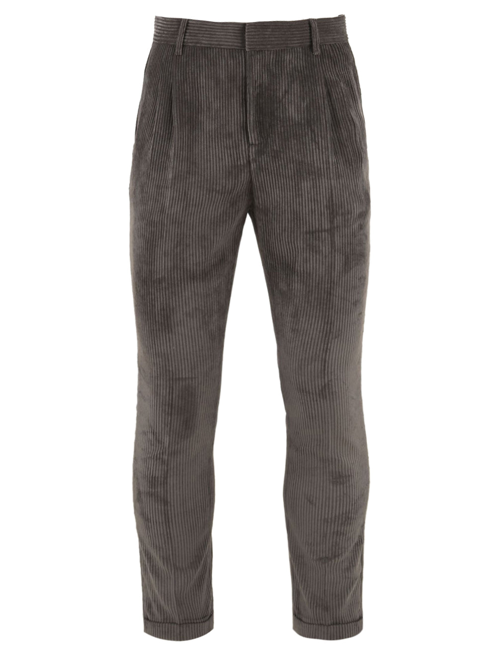 Pantalone in velluto modello Vista in grigio da uomo