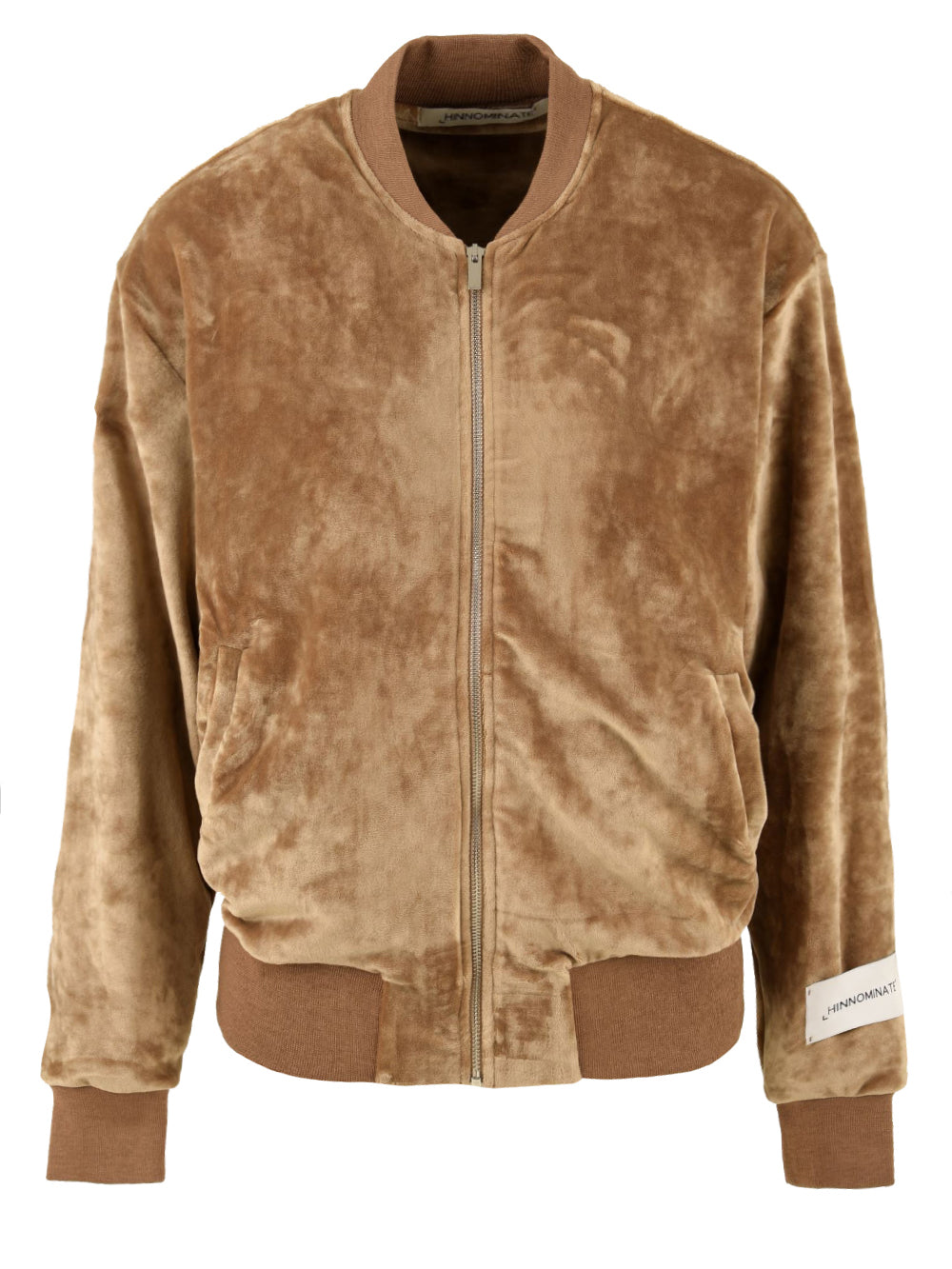 Bomber Donna in ciniglia con zip