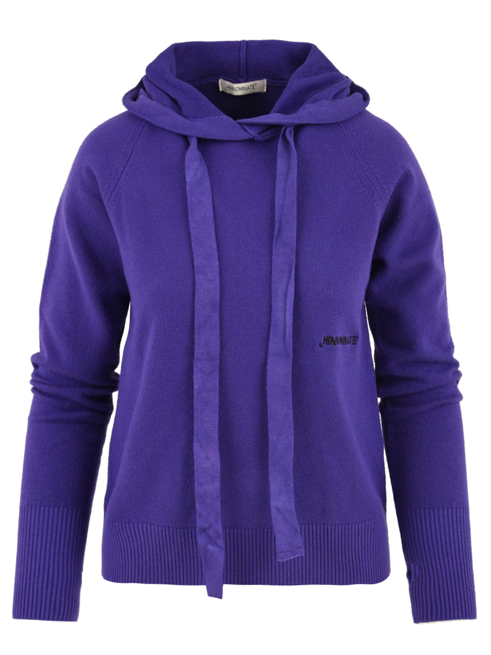 Maglia da Donna con cappuccio viola