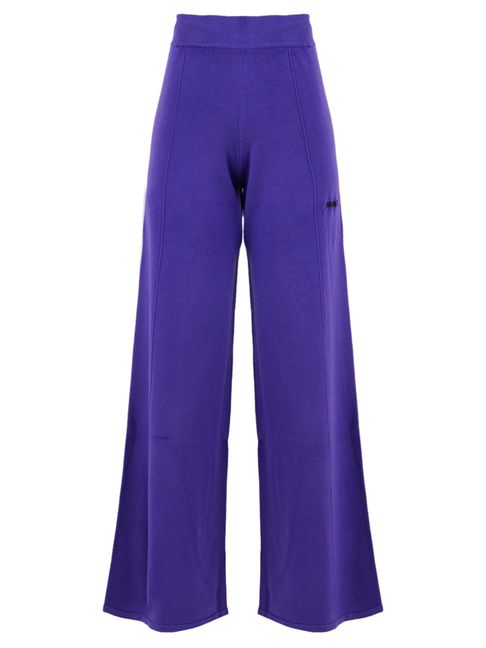 Pantalone palazzo viola da Donna elastico