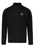 Felpa Uomo nera a zip con logo