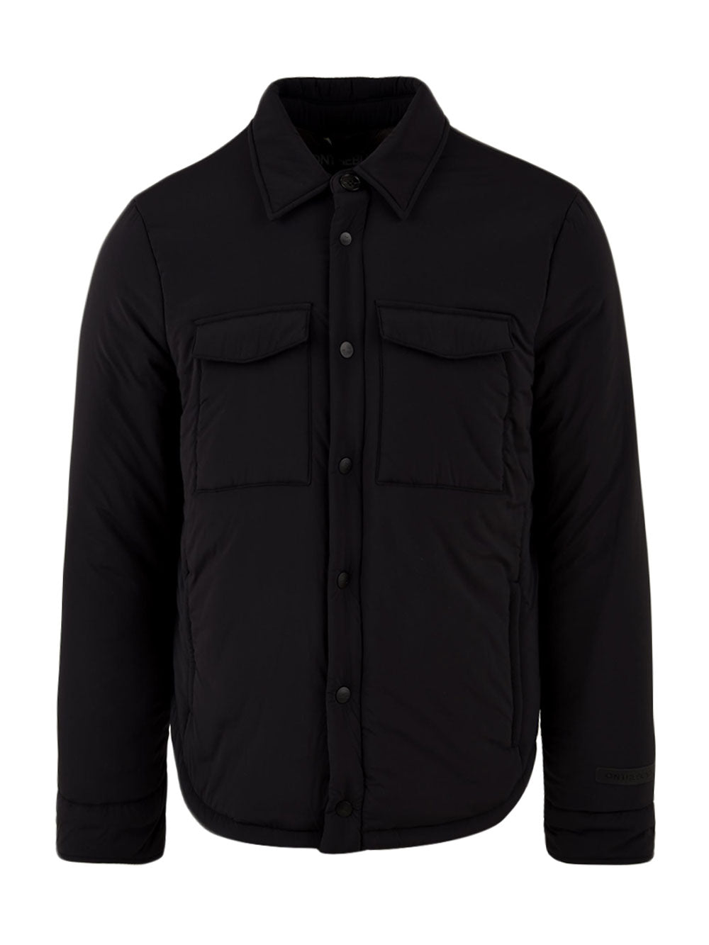 Giubbotto Nero uomo taglio camicia