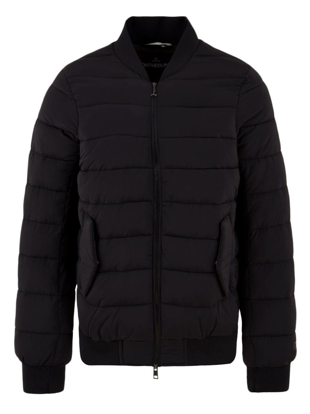 Bomber Nero lungo uomo modello Paddbomb