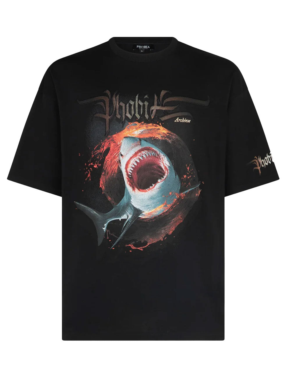 T-shirt Unisex grafica Shark