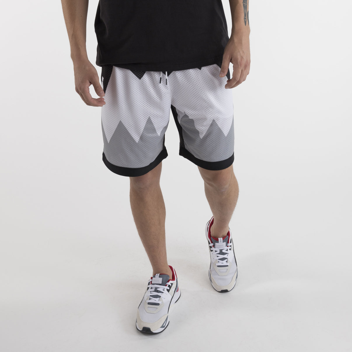 Shorts Uomo con fantasia geometrica