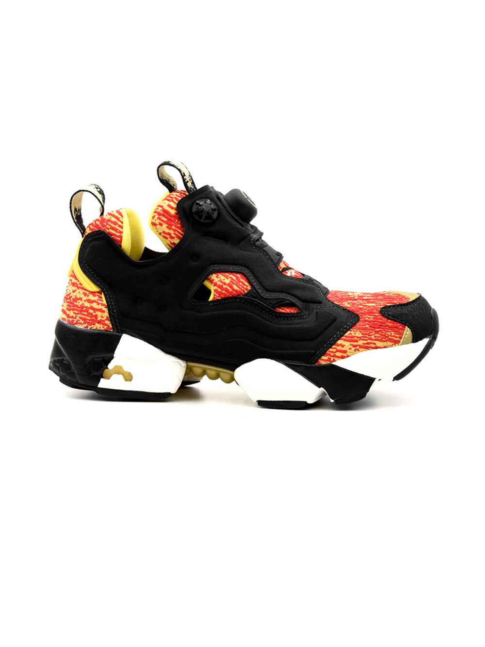 Scarpa bassa Running Donna Instapump Fury Og Nero e arancione