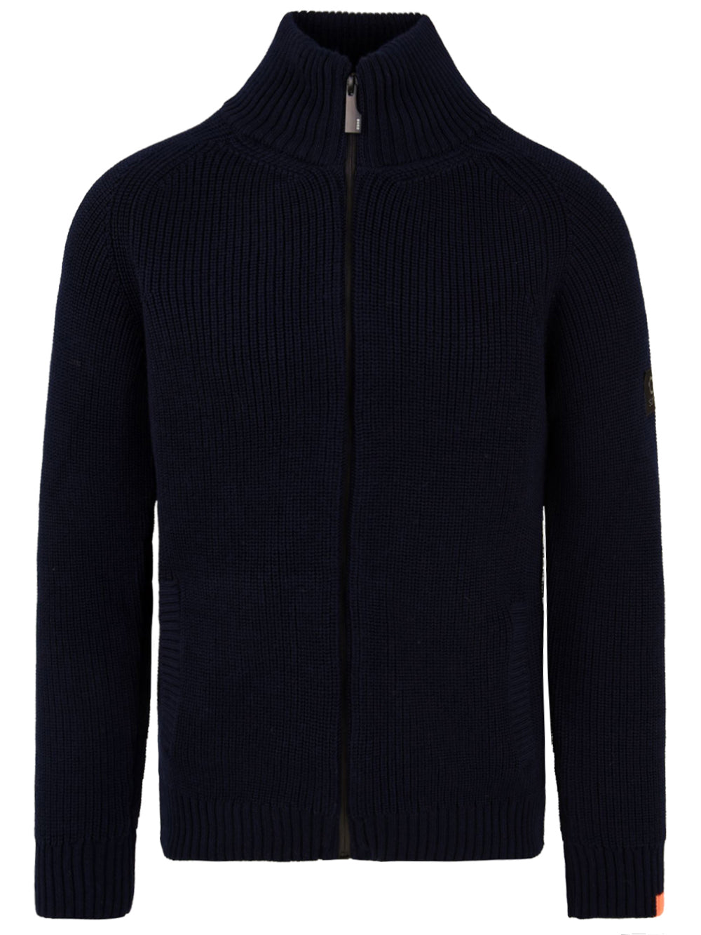 Maglione Zip Uomo Bottas Blu