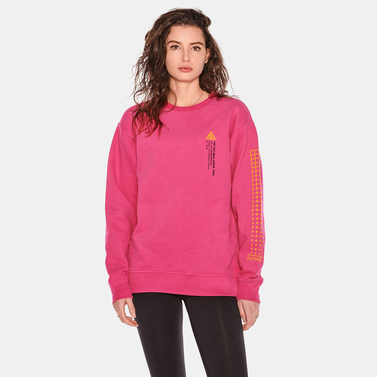 Felpa Donna 66 Supply Crew Rosa