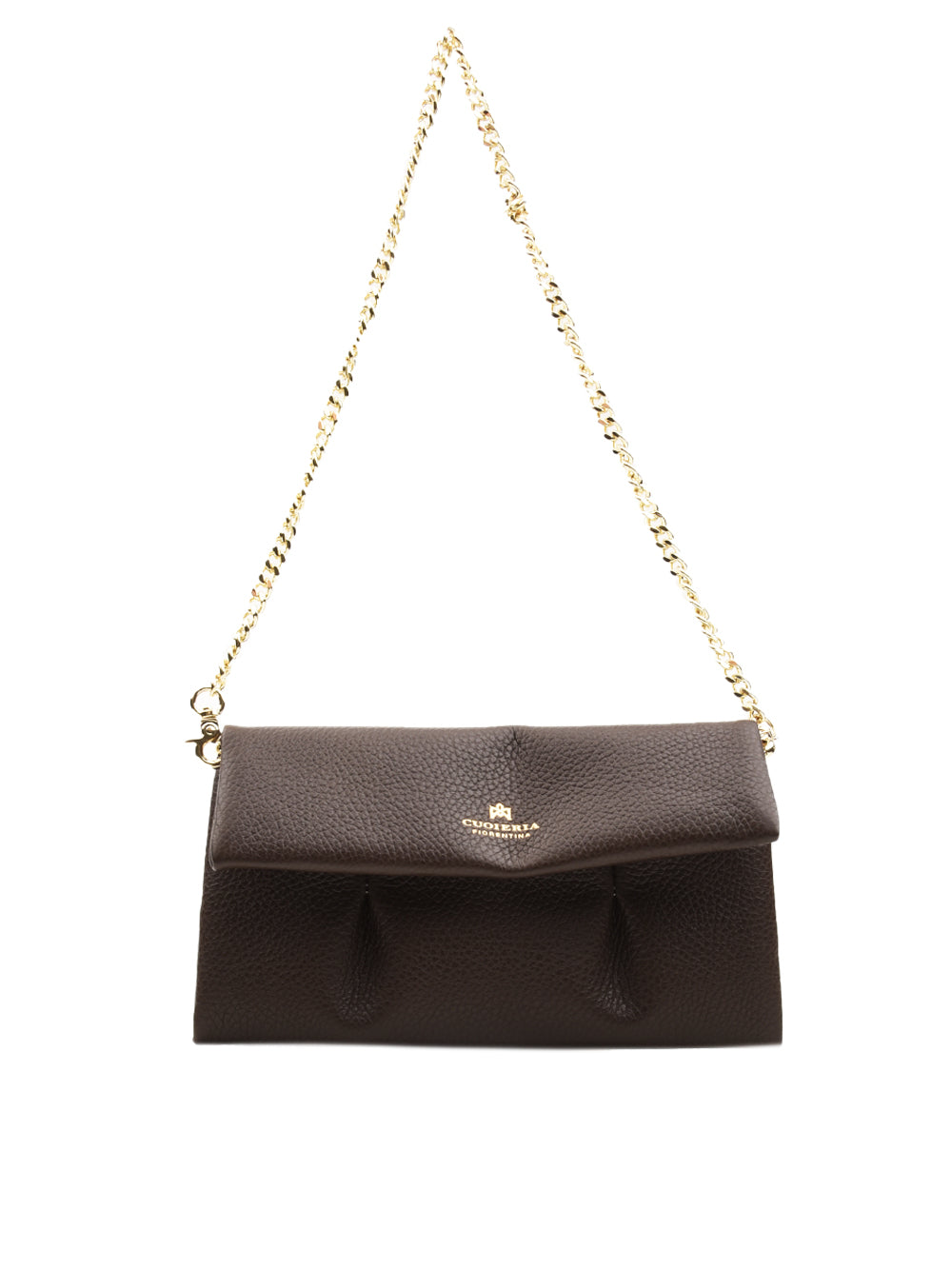 Pochette Donna Candy Cuoieria Fiorentina con catena in oro