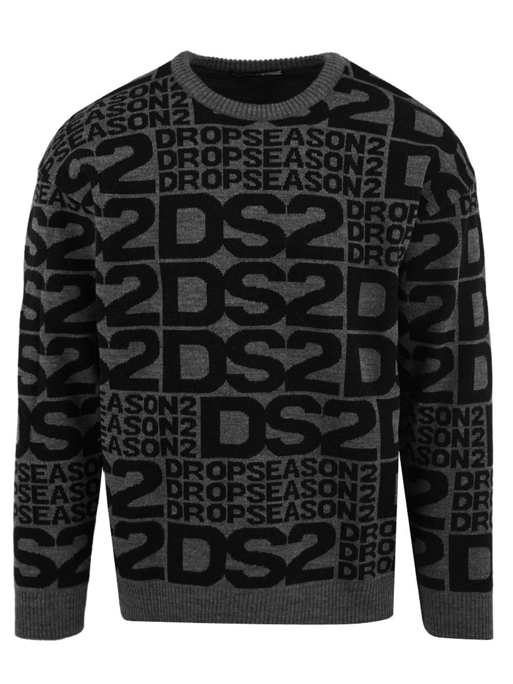 Maglione DROP SEASON 2 Uomo DS2FW24203 Nero