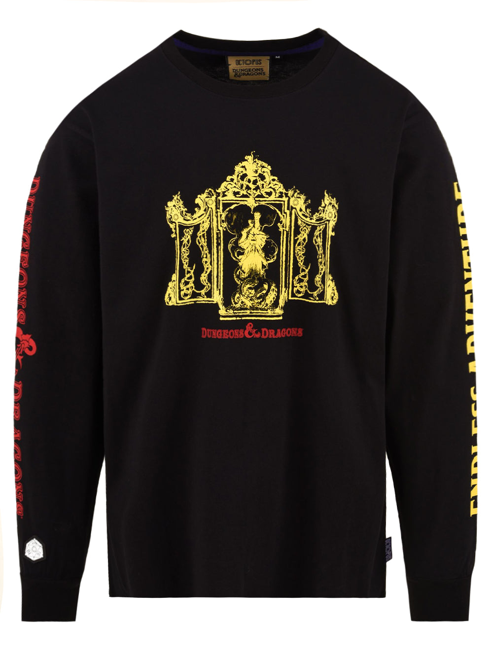 T-shirt OCTOPUS Uomo 24WOLS91 Nero