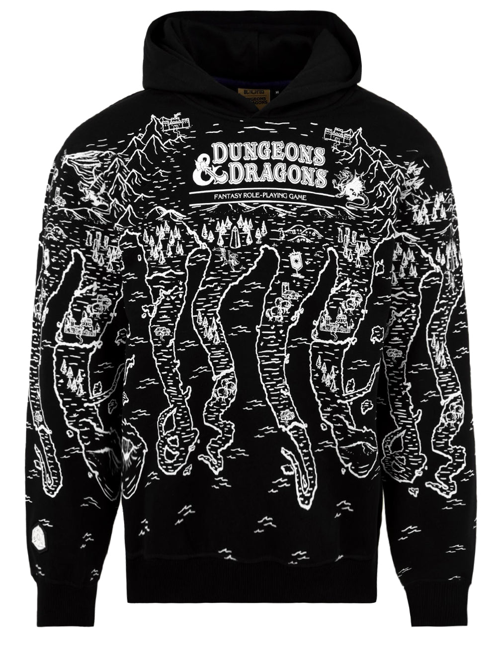 Felpa OCTOPUS Uomo 24WOSH90 Nero