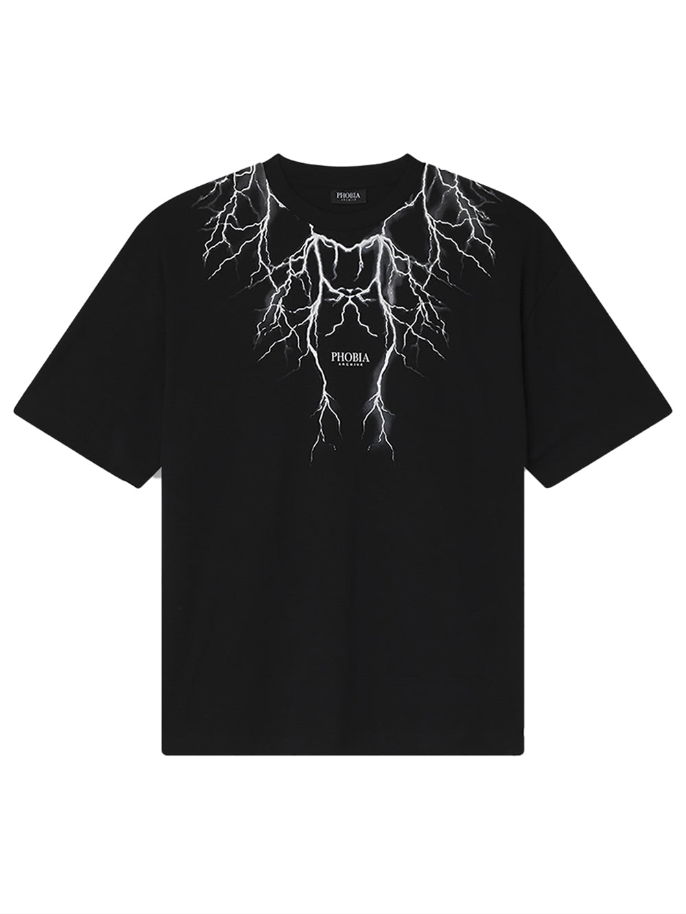 T-shirt PHOBIA Uomo PH00682GR Nero