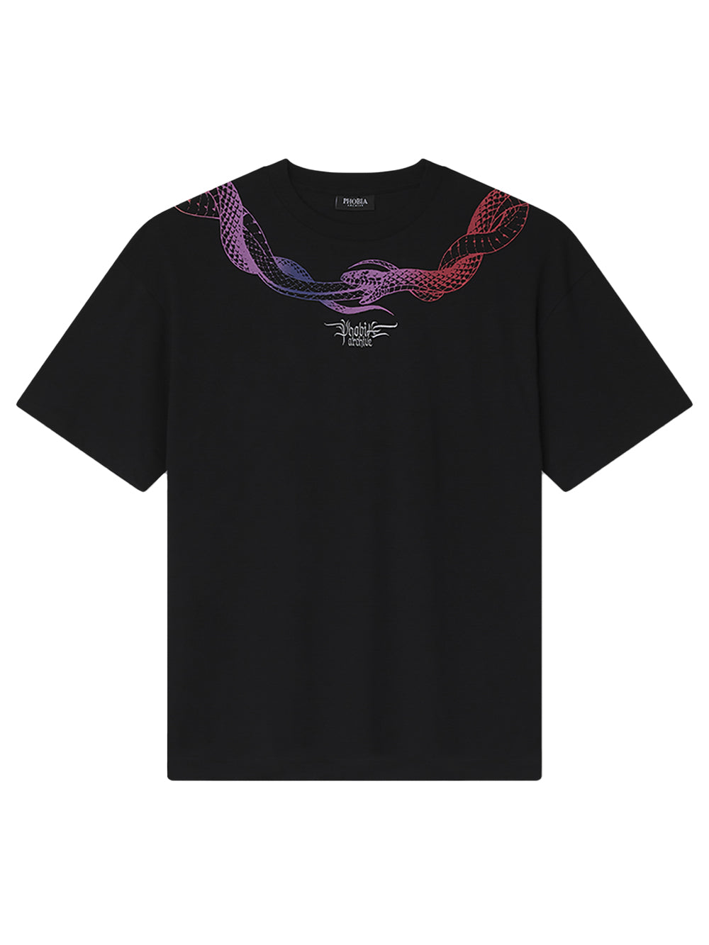 T-shirt PHOBIA Uomo PH00704 Nero
