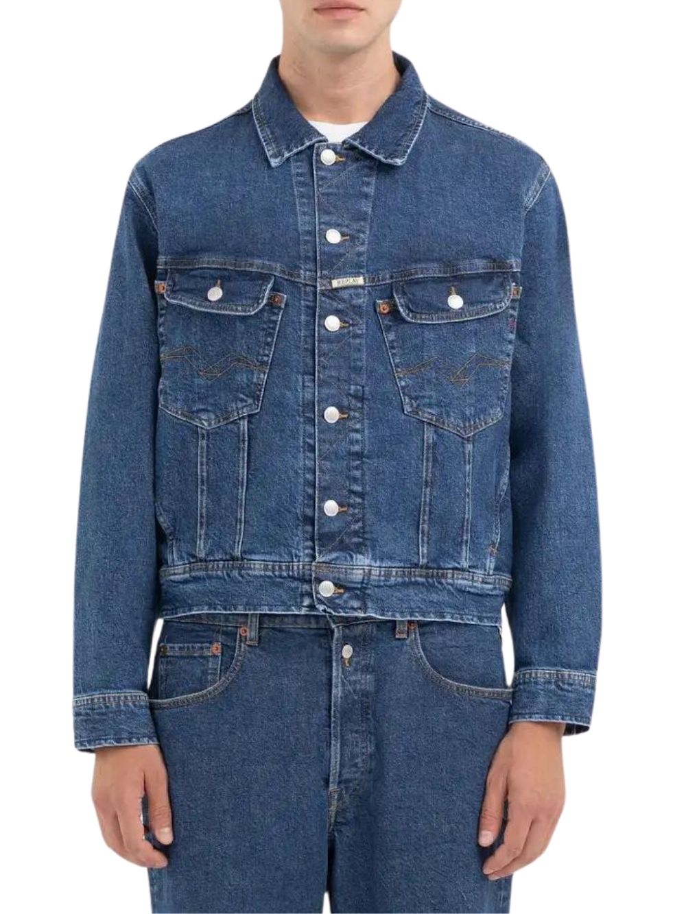 Giubbotto REPLAY Uomo M8Z1 .000.759 52D Blue