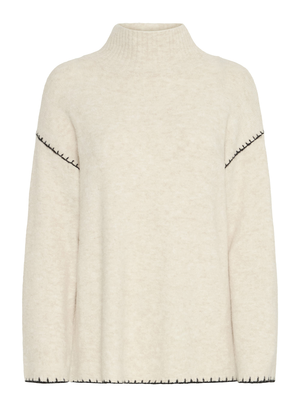 Maglione Byomea Rollneck B.YOUNG Donna - Bianco