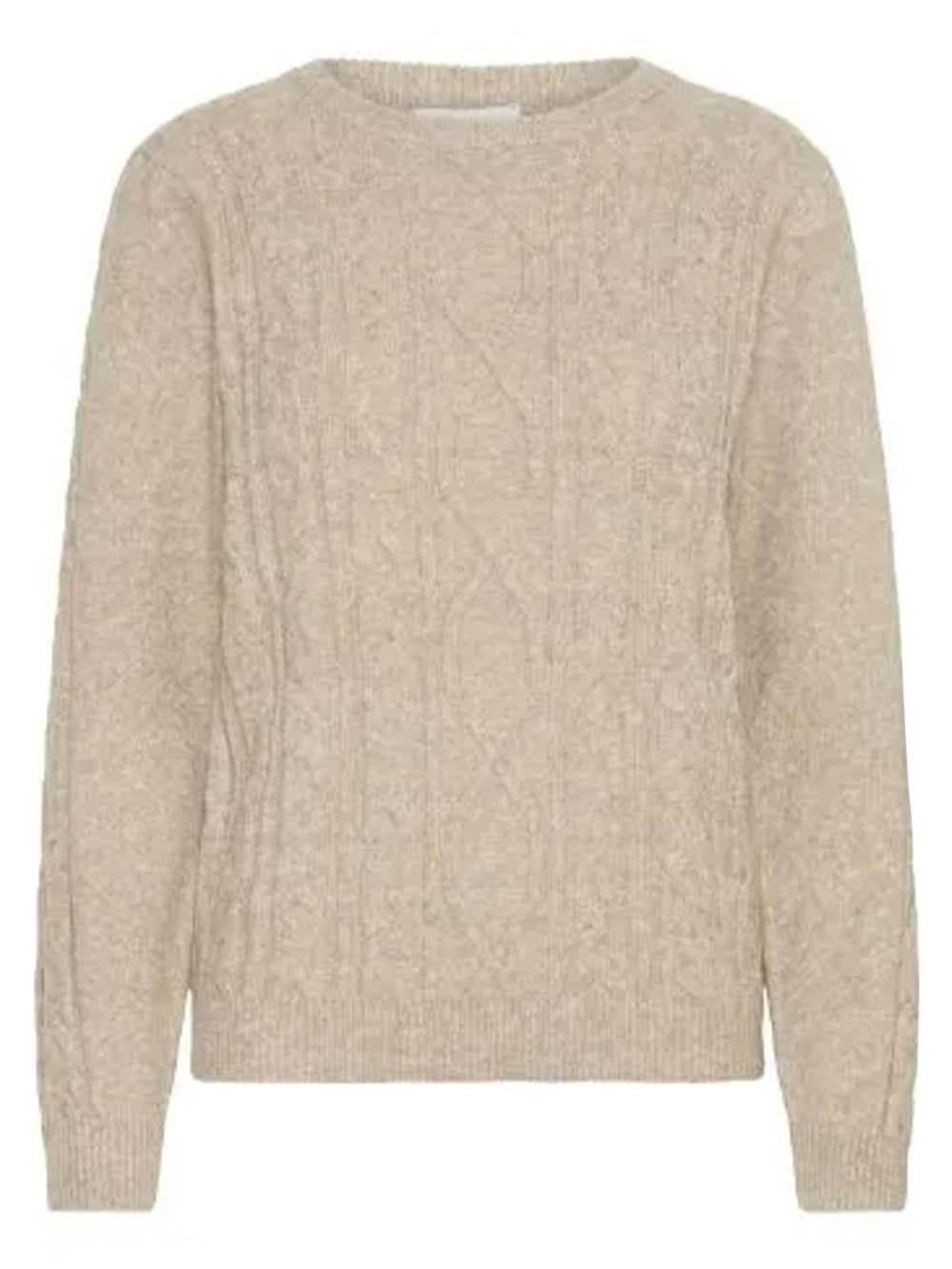 Maglione Bynadika Cable B.YOUNG Donna - Beige